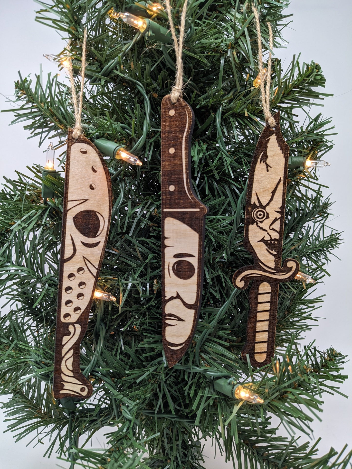 Horror Ornament Collectibles - Chucky, Jason, Scream, and Michael Myers, Friday the 13th,  Halloween