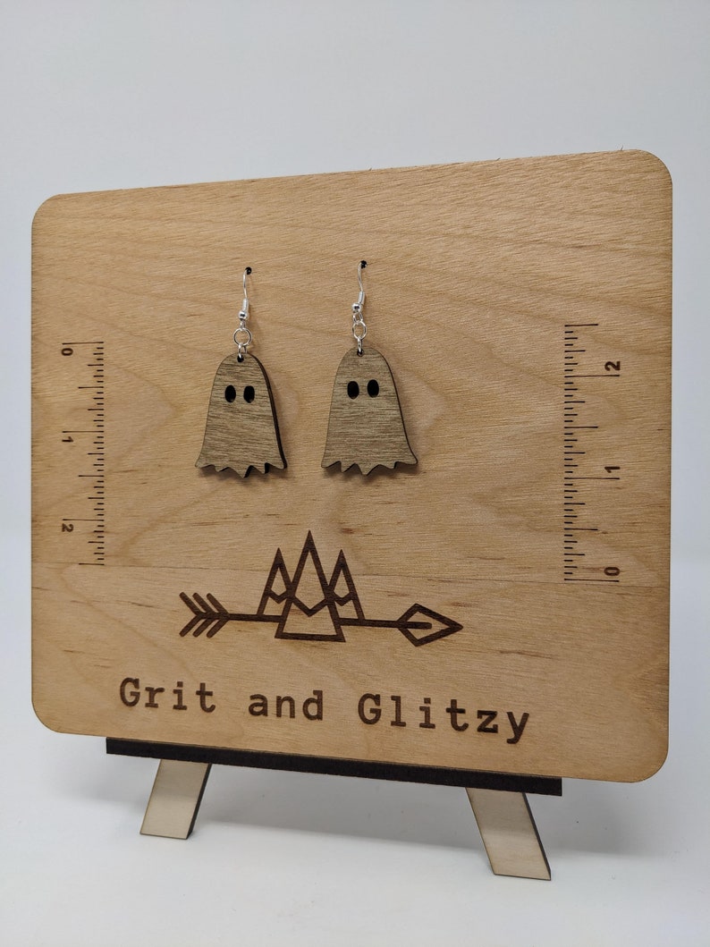 Ghost Dangle Earrings - Hauntingly Elegant Fashion Statements